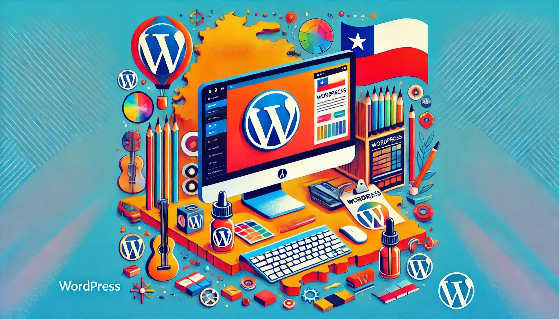 Aprenda hacer paginas web, Curso de WordPress en Chile